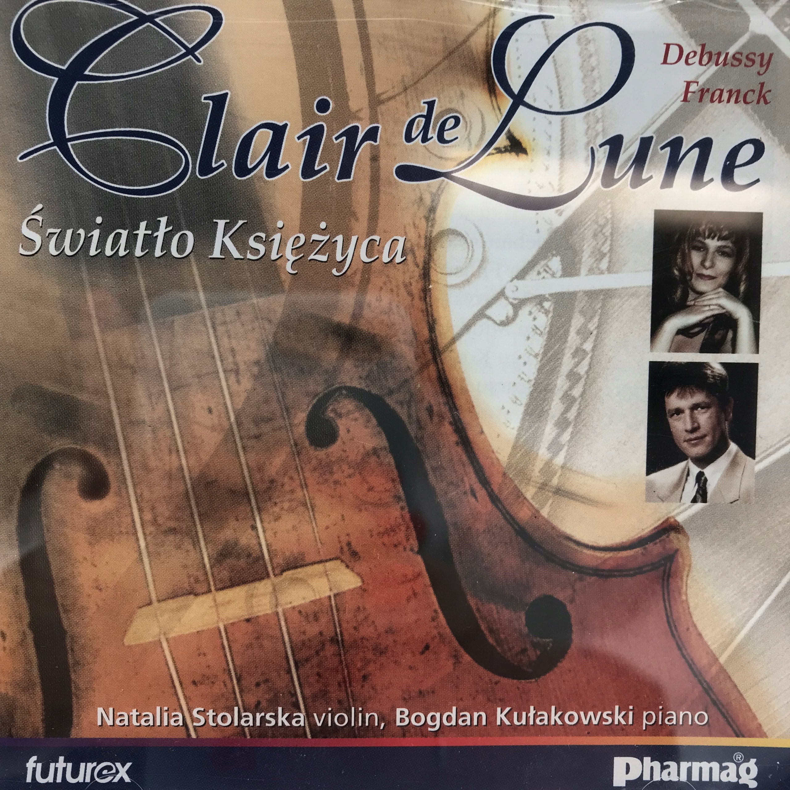 CD Franck & Debussy Światło Księżyca Clair