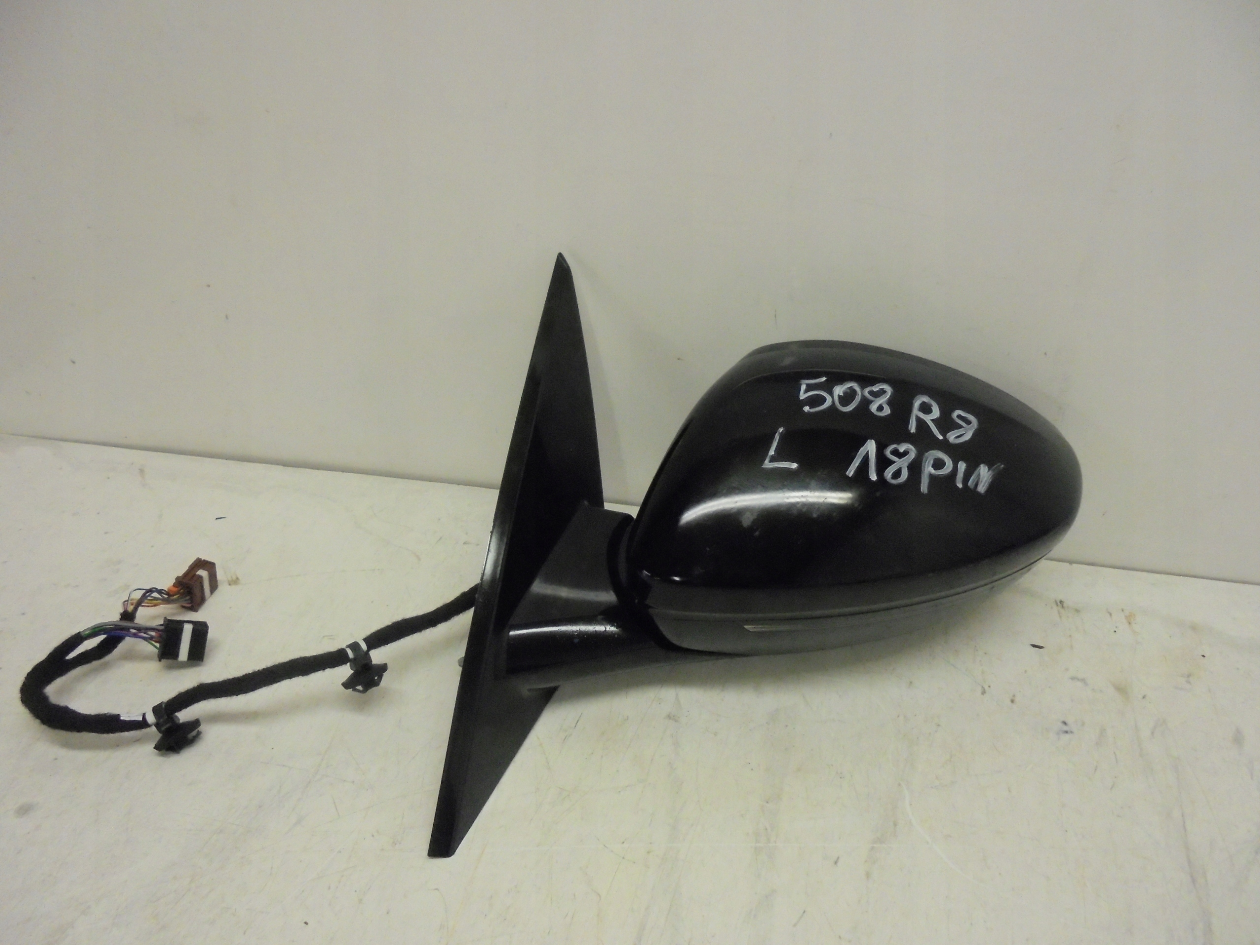 Lusterko lewe Peugeot 508 R8 II 18PIN