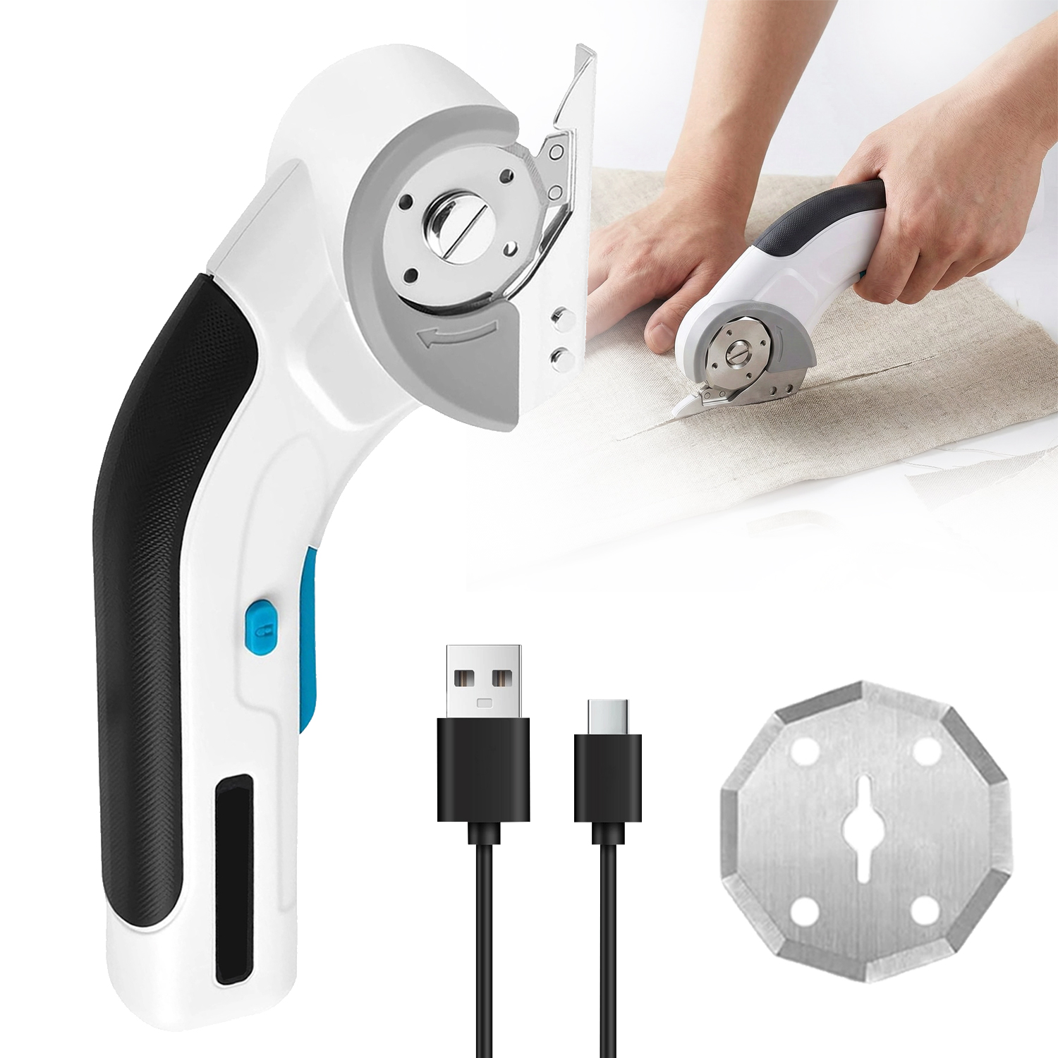 Elektrické Multifunkční Nůžky Pro Rukodělné Aktivity Z Kartonové Kůže