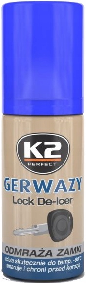 

K2 Gerwazy 50ml K656 odmrażacz do zamków do -60°C