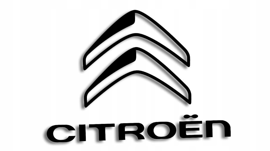 

Wycinana naklejka Citroen czarna