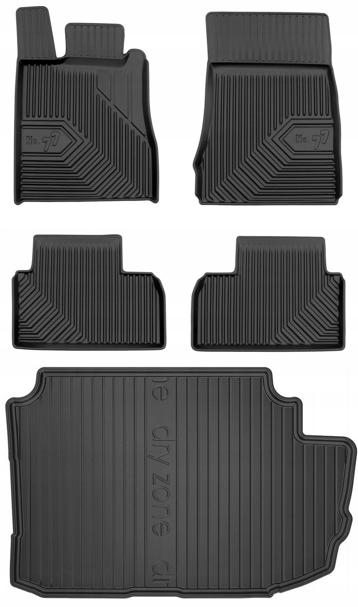 Set 77 Koberce a rohože Mercedes S W220 Sedan 1998-2005