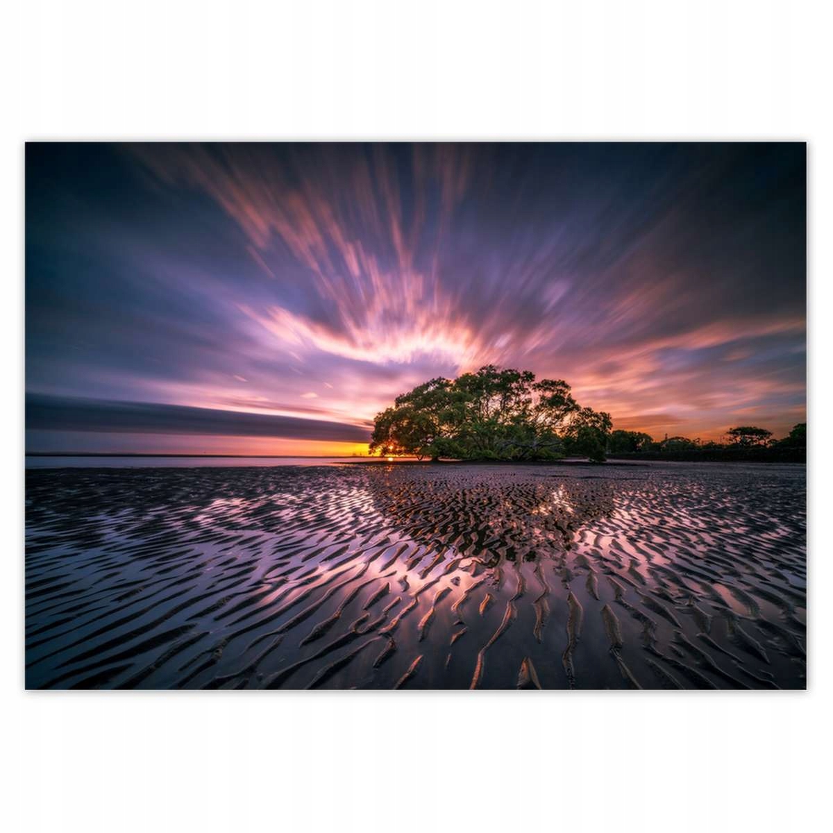Fototapety 208x146 Krásná fialová krajina