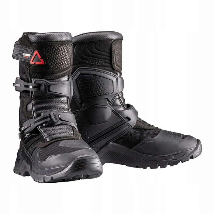 Motocyklové topánky enduro Leatt Adv X-flow 7.5 Short Black čierne Darčeky