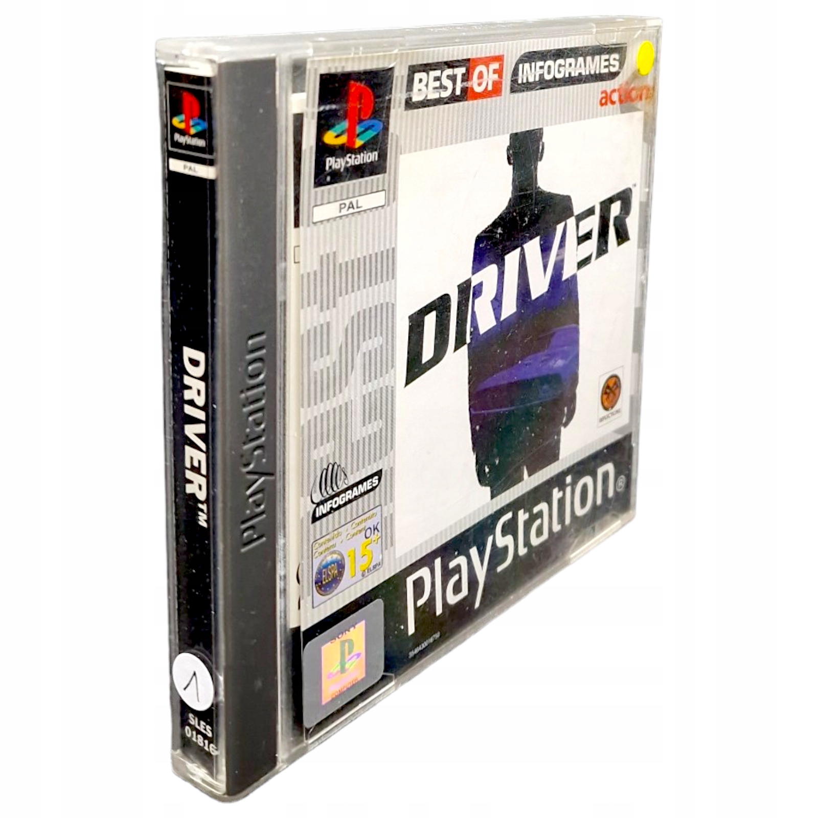 Gra DRIVER PIERWSZA CZĘŚĆ - WYD. ANGIELSKIE - PSX Sony PlayStation (PSX) #1 Platforma Sony PlayStation (PSX)