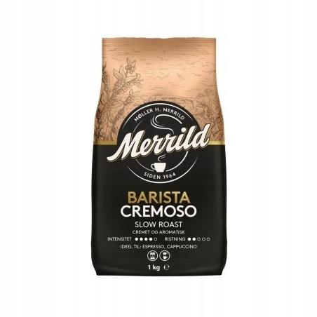 Merrild Barista Cremoso Smíšená Káva 1000 g
