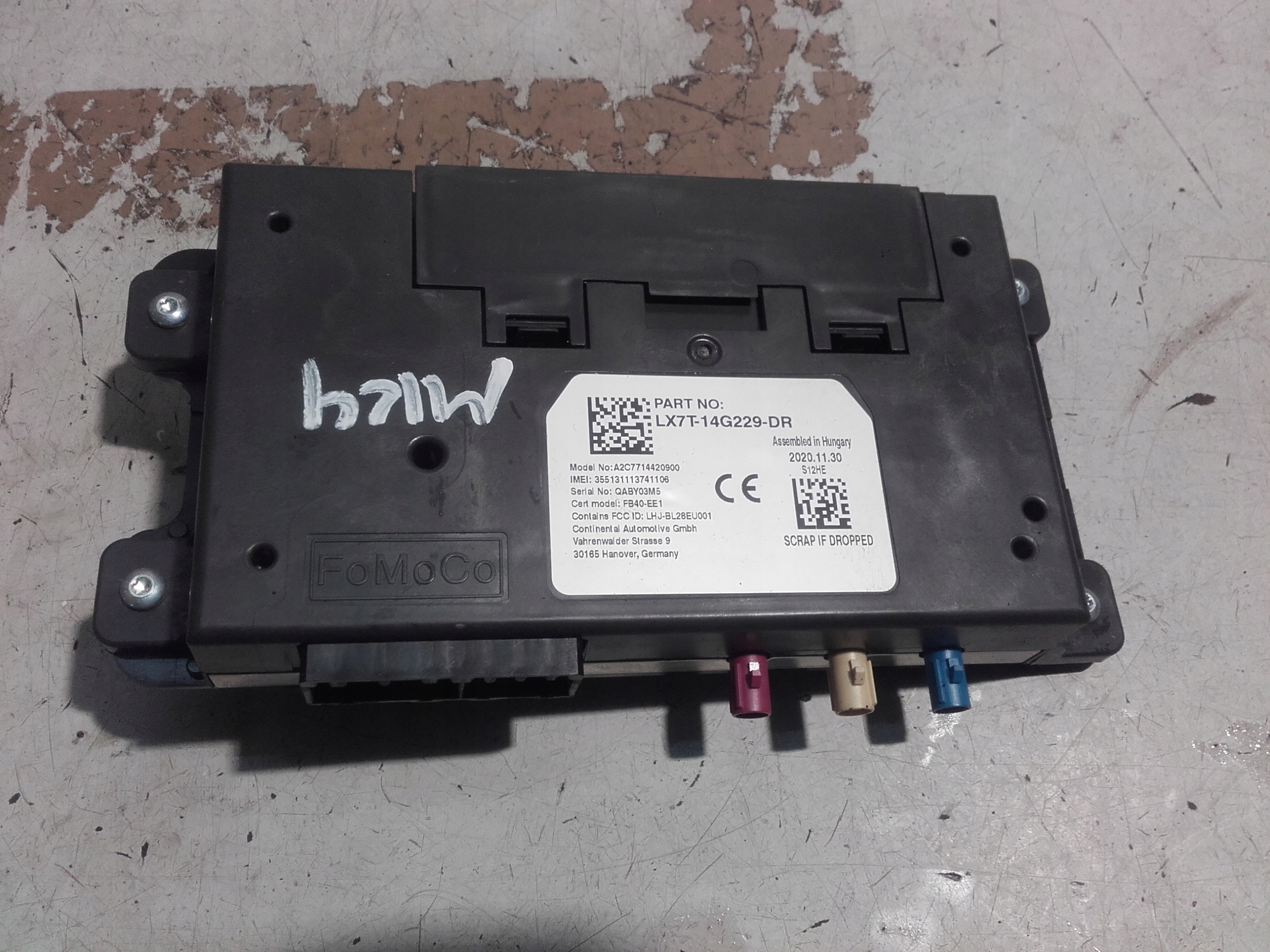 FORD FOCUS MK4 MODUŁ INTERFEJSU BLUETOOTH