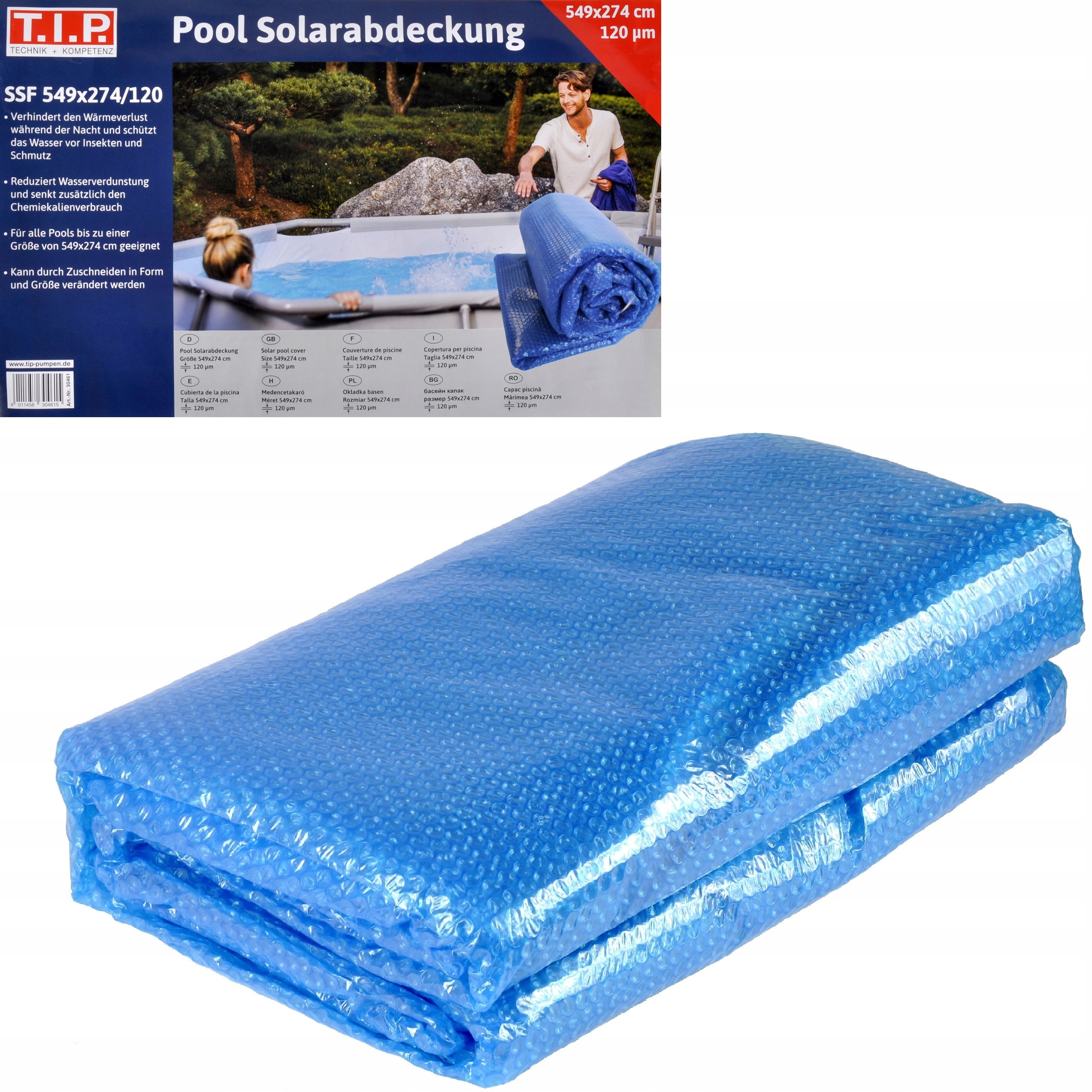 

Mata Folia Pokrywa Grzewcza Solarna Basenu Basenów