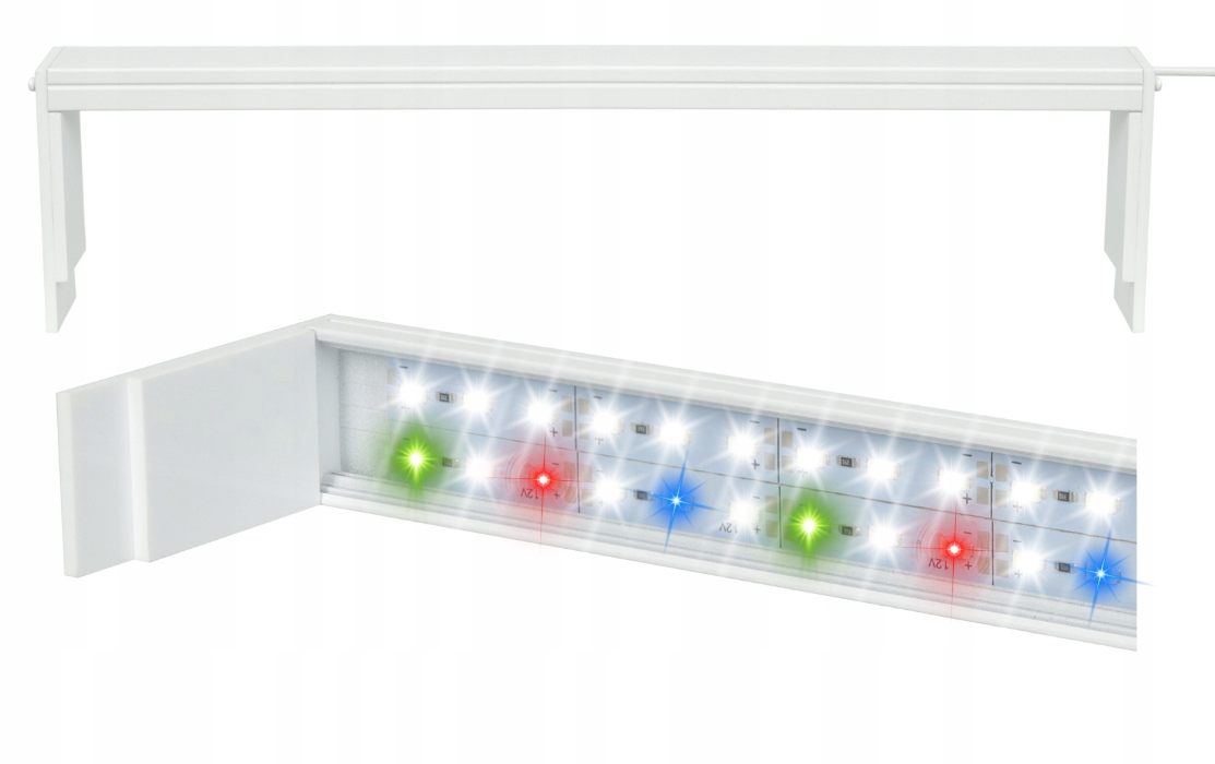 Levně Led osvětlení do akvária 40cm Spectrum Led lampa Belka Led Bílá