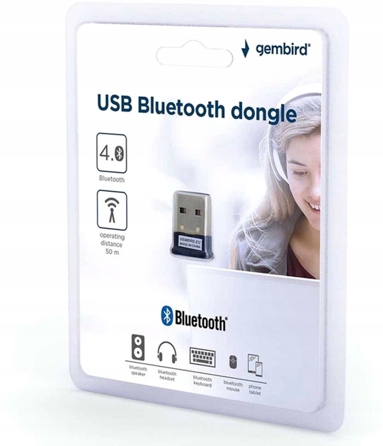 Szybki Adapter Bluetooth 4.0 USB Gembird Szczecin