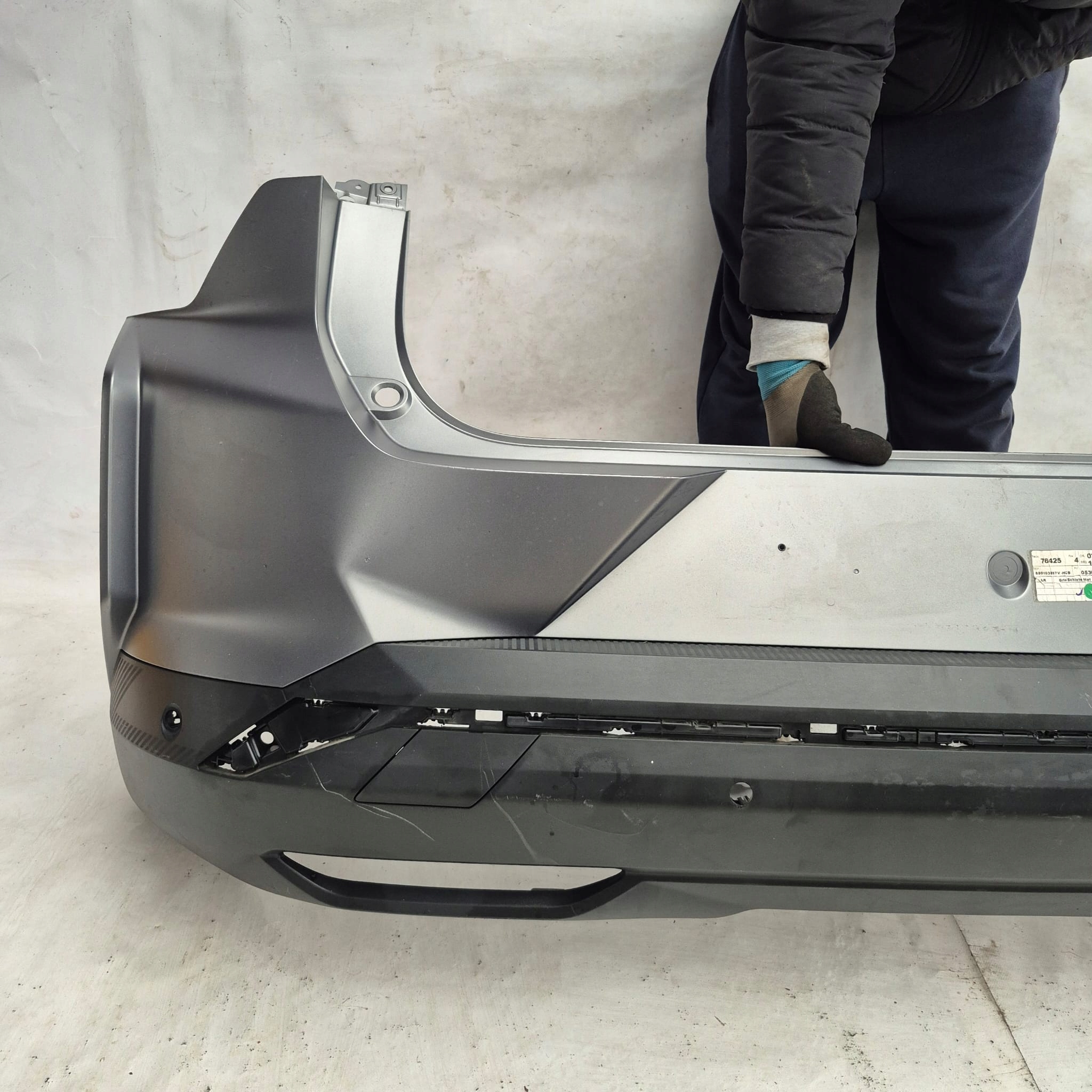 RENAULT SCENIC 5 V E TECH 24- bumper rear part rear PDC 850239698R