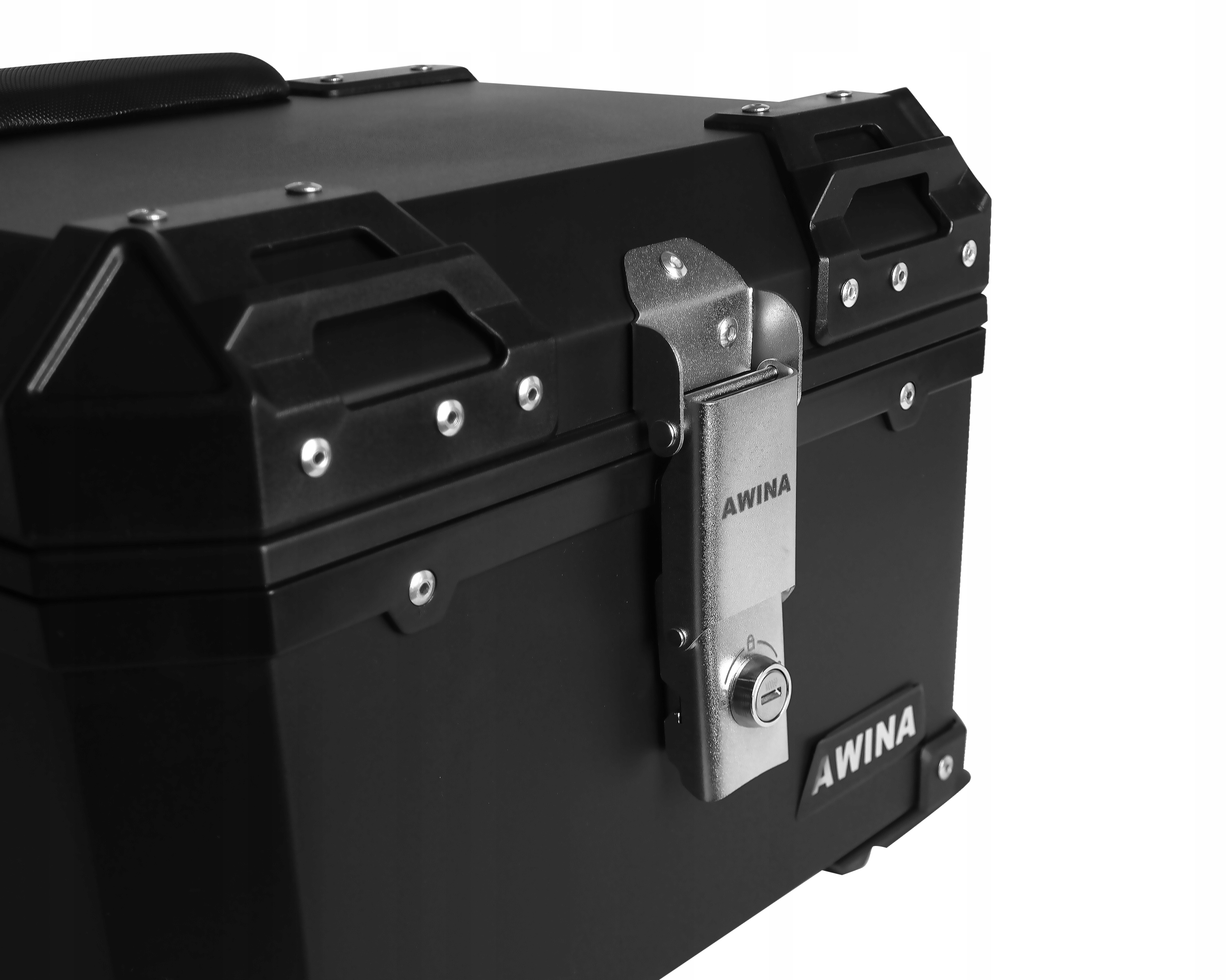 KUFER SKRZYNIA DO MOTOCYKLA QUADA AWINA ODPINANY Z WYŚCIÓŁKĄ 35L +2X STELAŻ Maksymalna pojemność kufra 35 l