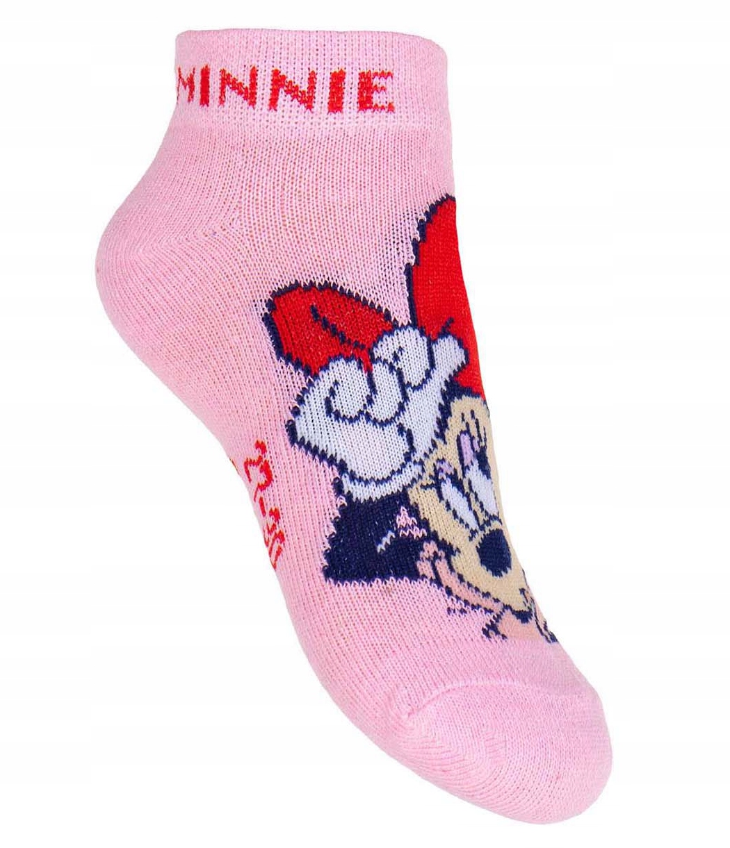 

Skarpetki Damskie Myszka Minnie Stopki Disney Mini
