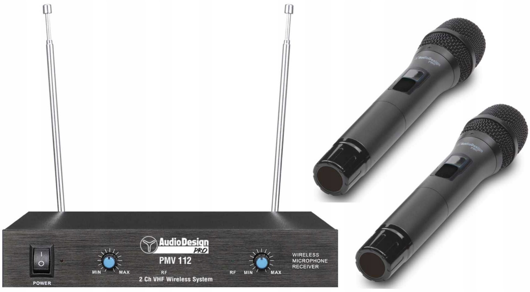 AudioDesign Pmv 112 duální bezdrátový systém