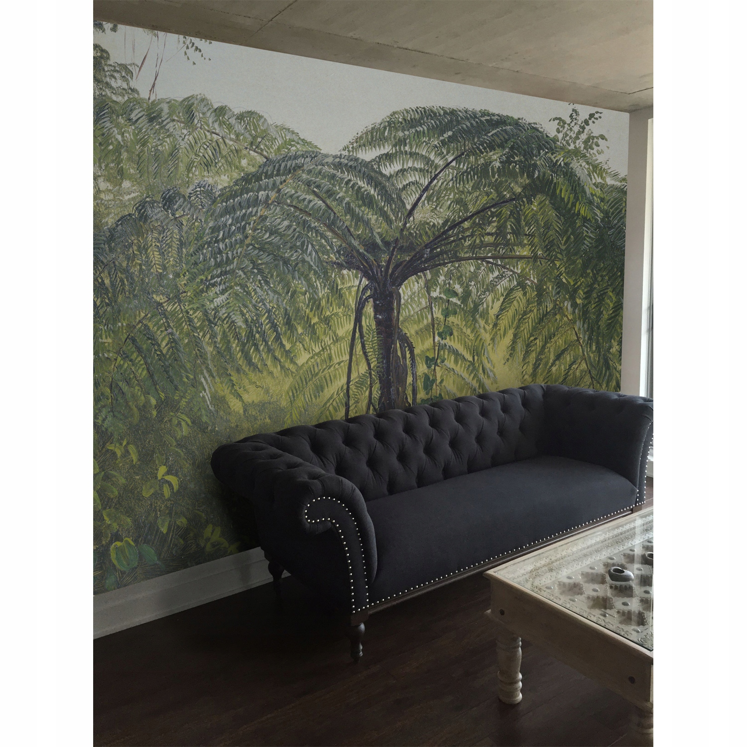 

Tapeta ścienna Najemcy malowania dżungli 208x146cm