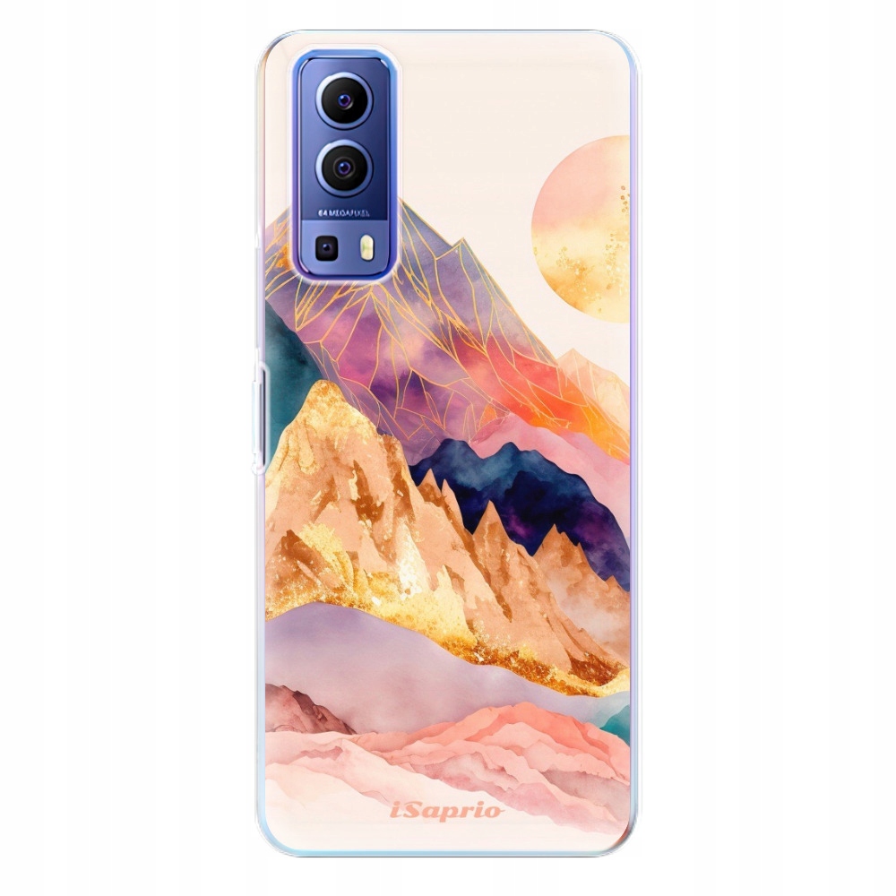 Silikonowe etui iSaprio Abstract Mountains do Vivo Y72 5G