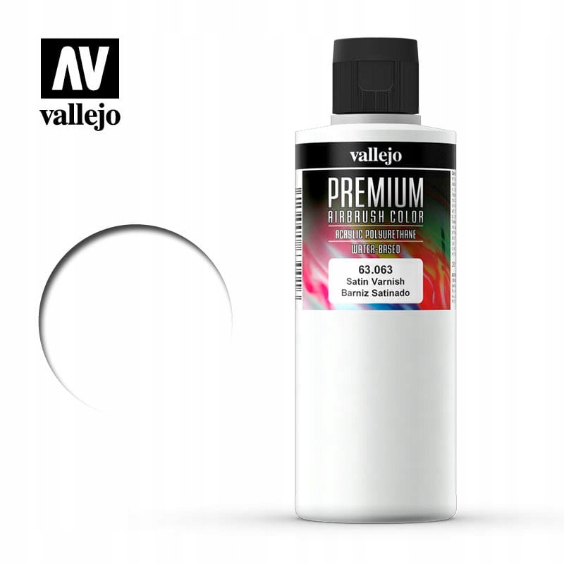 

Vallejo Premium Color 63063 Satin Varnish 200ml (l