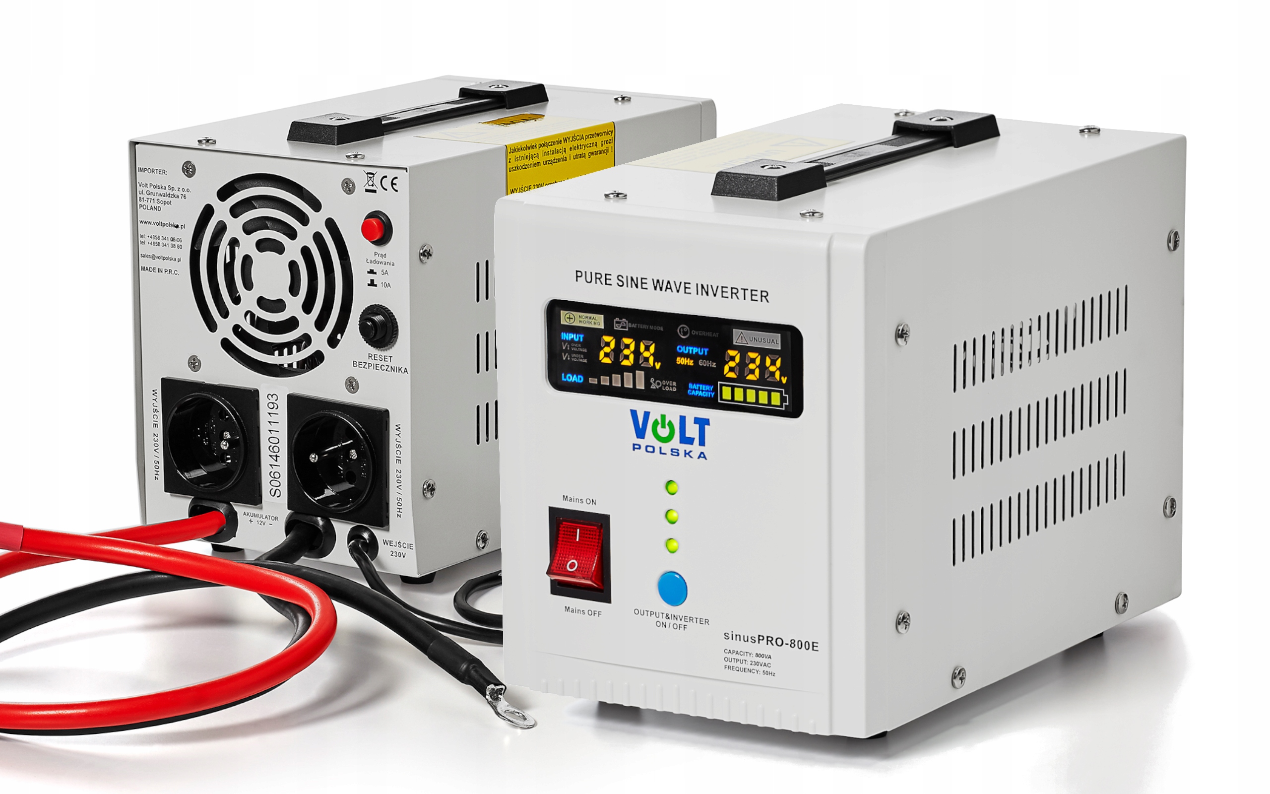 

Volt Zasilacz Awaryjny sinusPRO 800E 12V 800VA Co