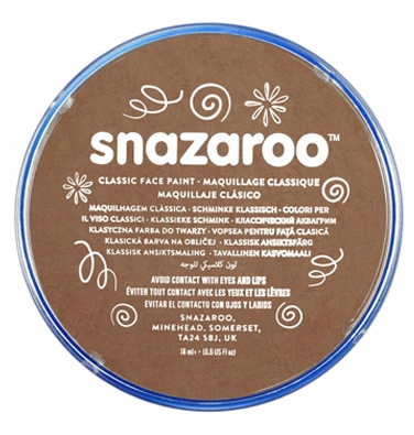 

Snazaroo 18 ml Brązowy farba do ciała