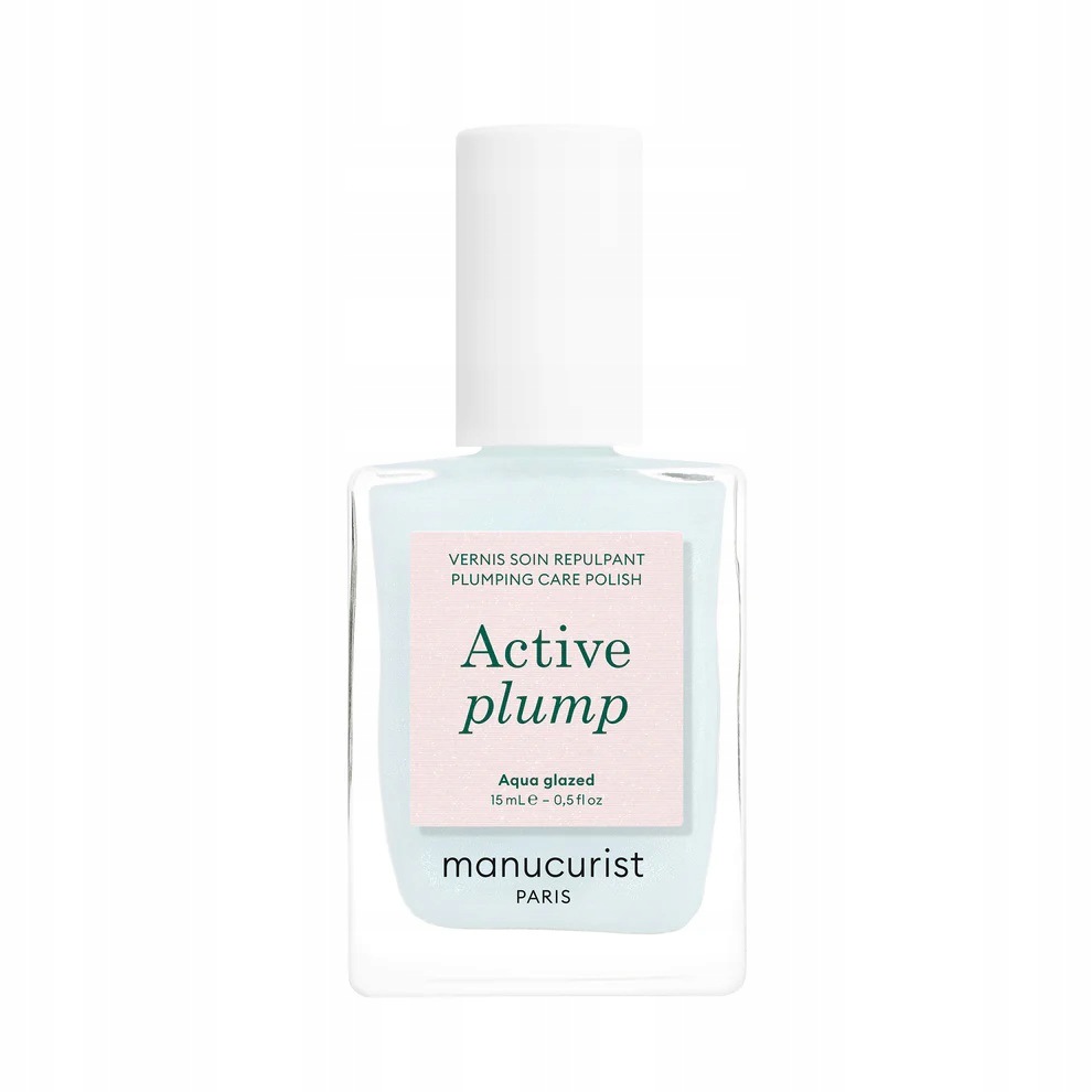 Manucurist Active Plump Lak Obohacený O Kolagen Na Nehty Aqua Glazed