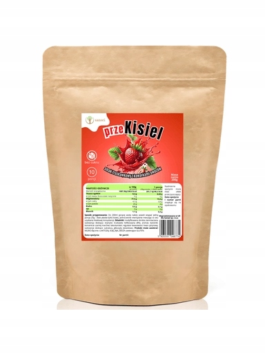 Levně 2x Kysel Bez cukru Jahodový s kousky ovoce 200 g – až 10 porcí! Fit