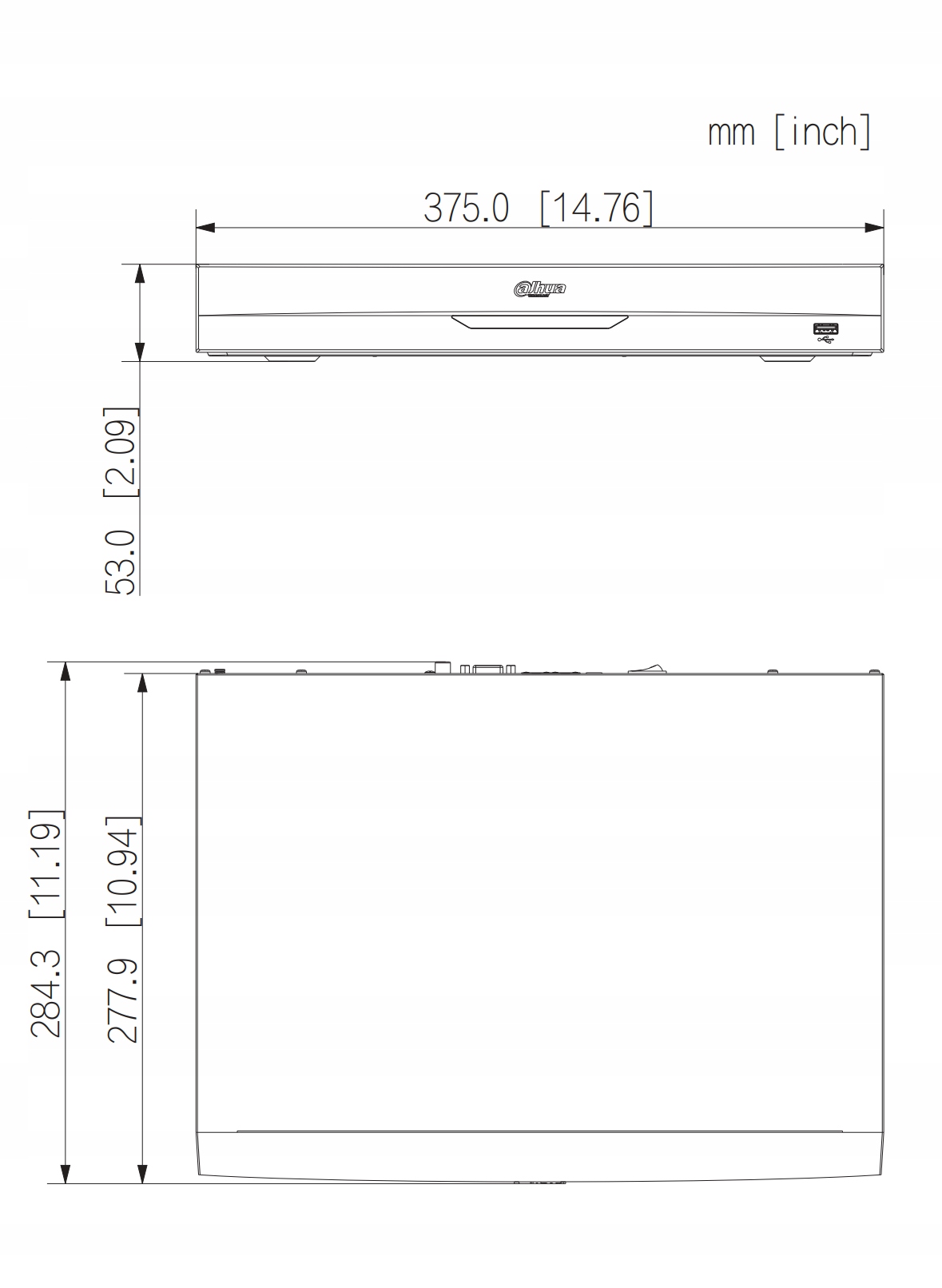 Rejestrator Dahua NVR4216-EI 16xIP WizSense Maksymalna pojemność dysków 16 TB