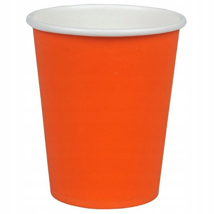 

Kubki Kubek Papierowy Orange Papierowe 250ml 50szt