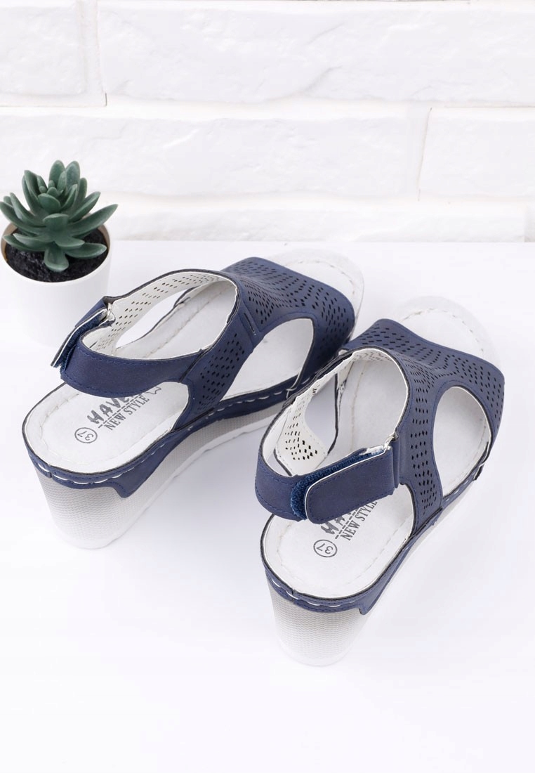 Sandały granatowe 1 Tiffany Granatowy 38 Rozmiar 38