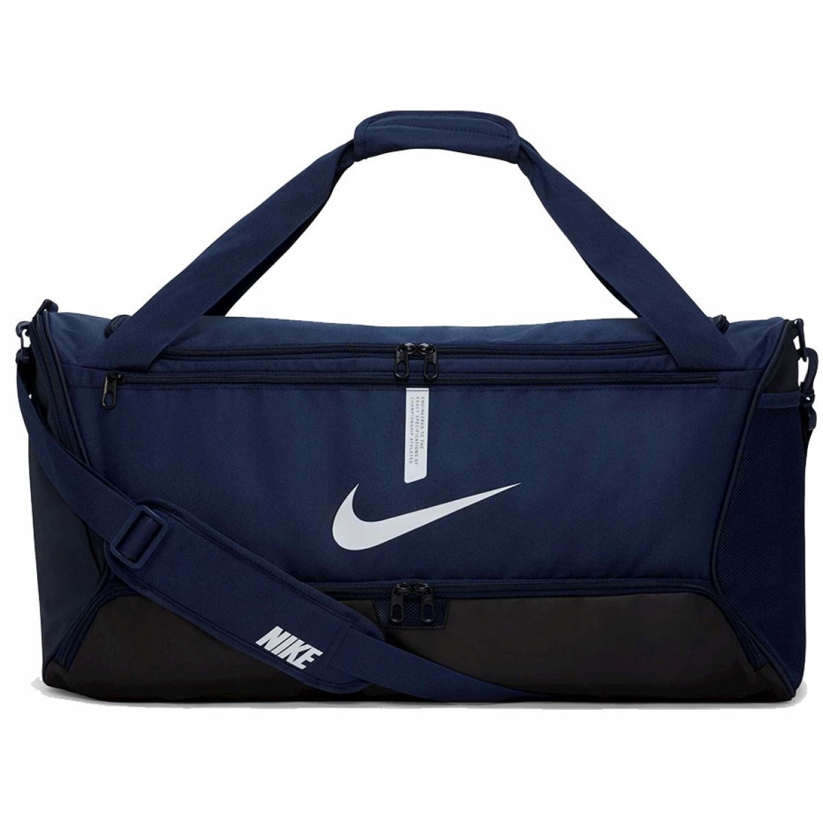 Tréninková sportovní taška Nike Academy Team tmavě modrá CU8090 410