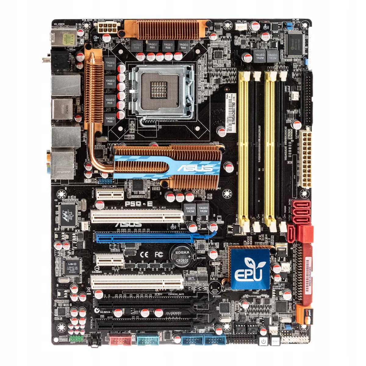 Asus P5Q-E Socket LGA775 DDR2 PCIe Pci Atx