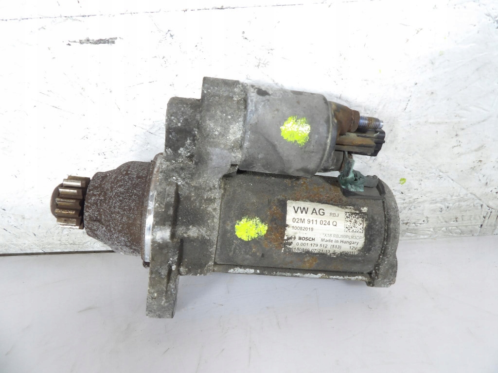 SKODA RAPID 1.0TSI starter 02M 911 024Q