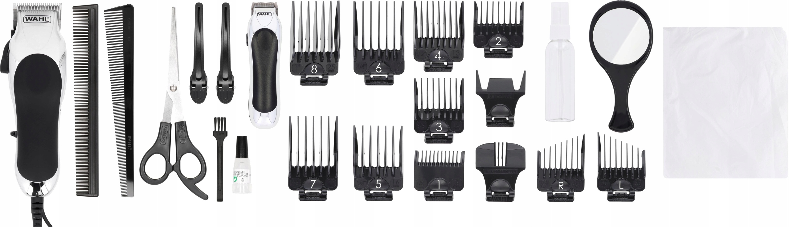 Maszynka do strzyżenia Wahl 20103-0467 Deluxe Chrome Pro combo EU Model 20103-0467