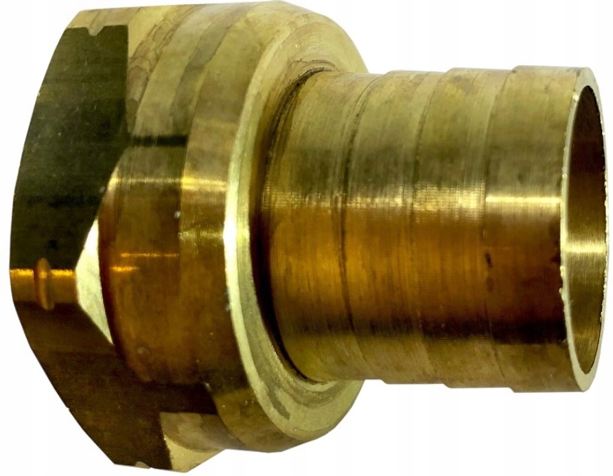 

Złączka Mosiężna Standard Na Wąż 1/2' Gw X 14 MM