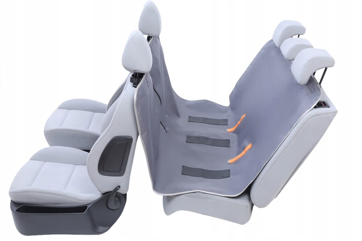 

Mata dla psa do samochodu na siedzenia szara