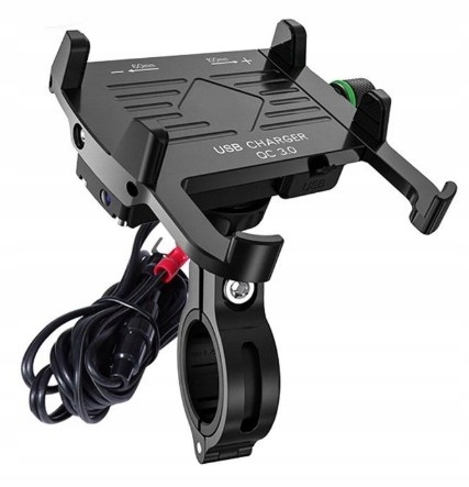 Držák Moto Na Telefon S Nabíječkou R10 UCH000169