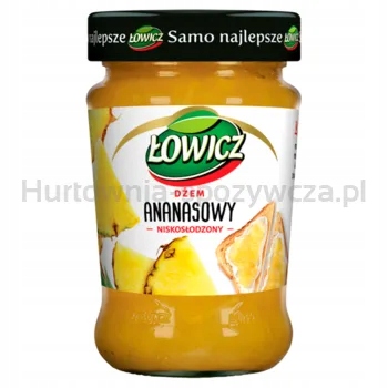 Łowicz Ananasový džem se sníženým obsahem cukrů 280 g