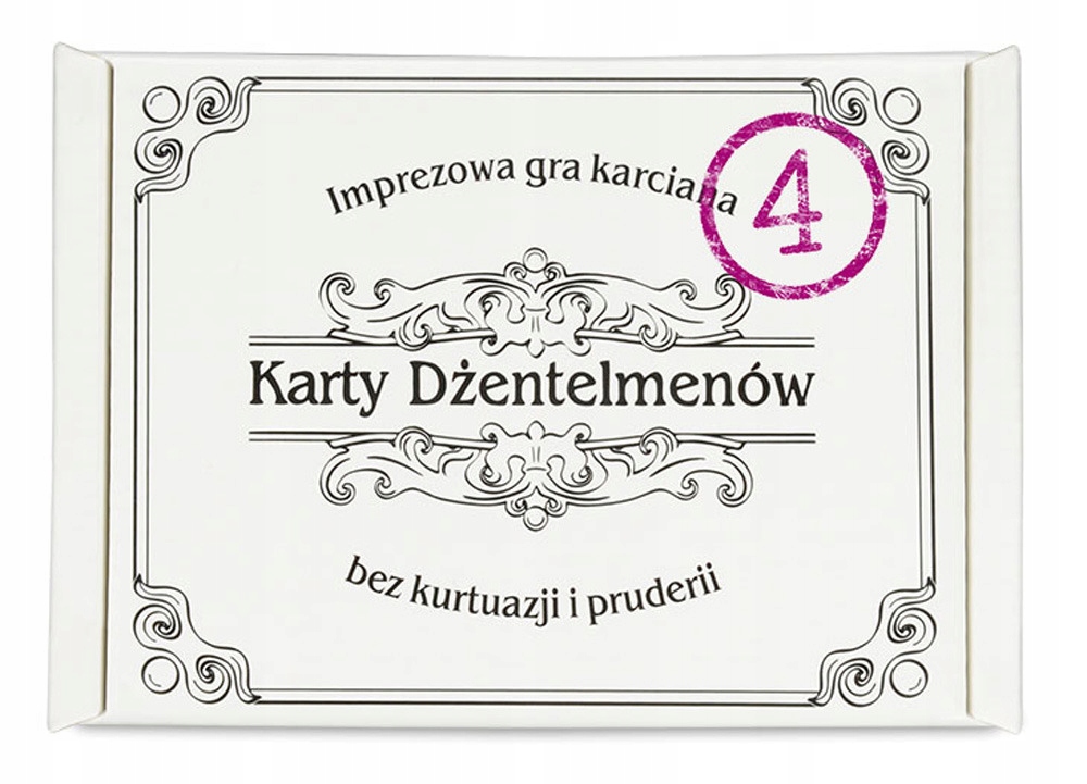 

Karty Dżentelmenów Epizod Czwarty Gra Imprezowa