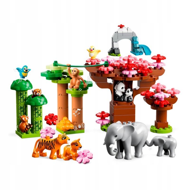 LEGO DUPLO Dzikie zwierzęta Azji 10974 Marka LEGO