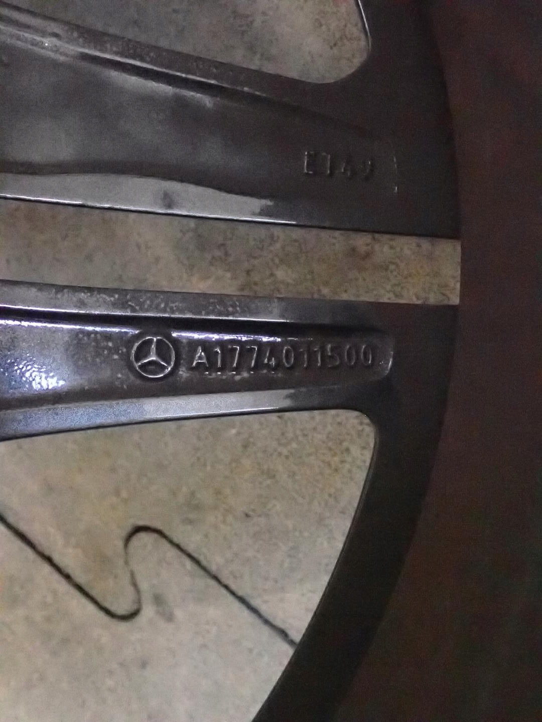 disk disk MERCEDES W177 5x112 ET49 7,5J 18" A1774011500