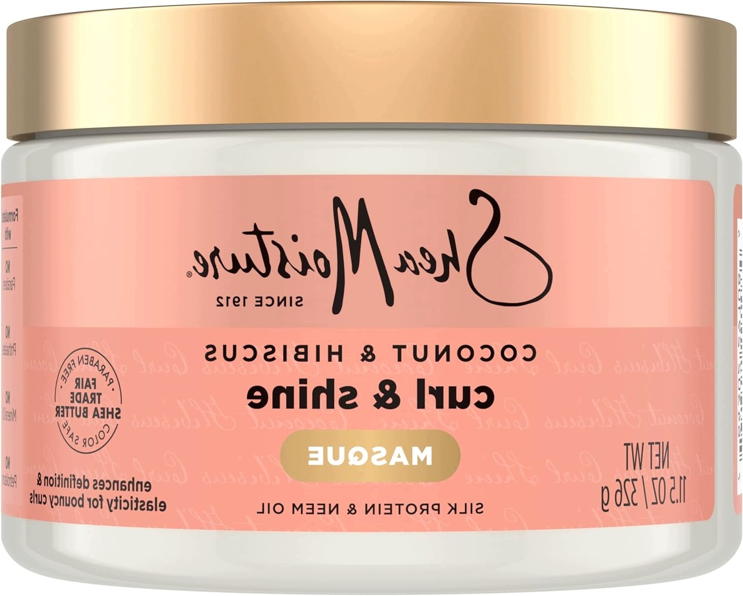 Hydratační Maska Na Vlasy Kokosová A Ibišková Curl And Shine 300 ML