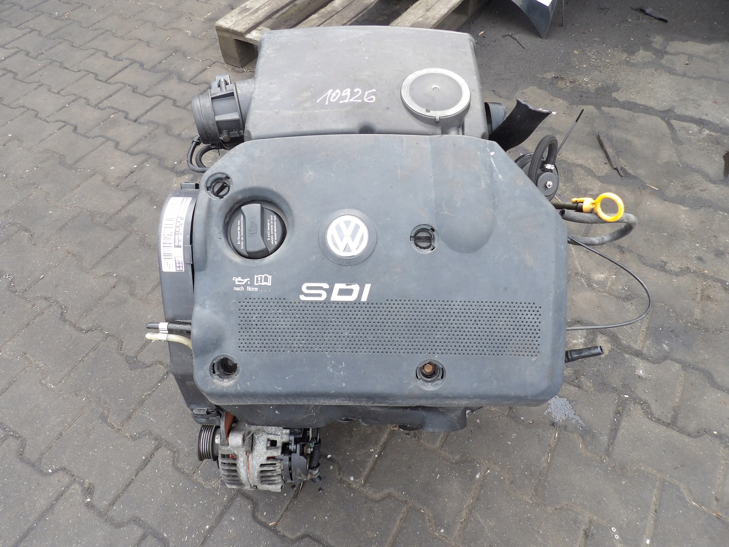 VW Lupo 1,7 SDI - 60km engine complete