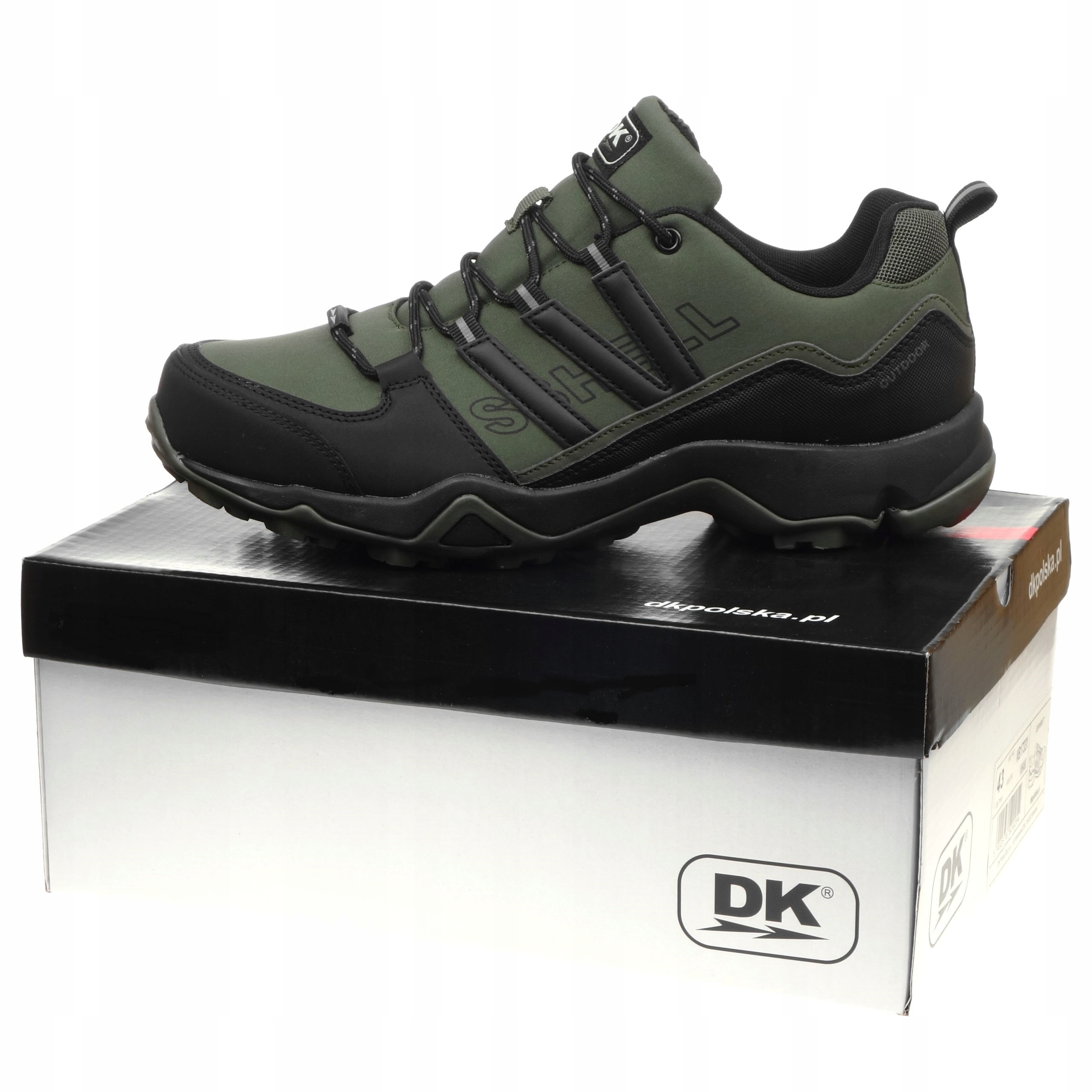 Buty Męskie Trekkingowe DK SPIRIT SoftShell OUTDOOR VB17331 KHAKI 45 Kod producenta 17331K