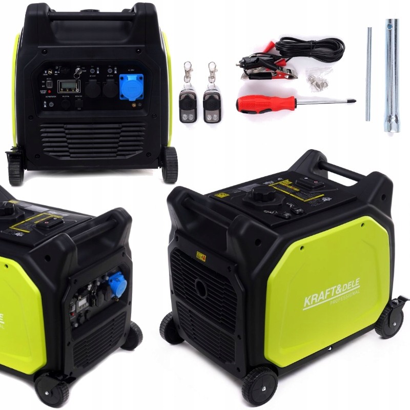 Agregat Prądotwórczy Generator Prądu 7,6kW 7kW 230V 1fazowy 4suw