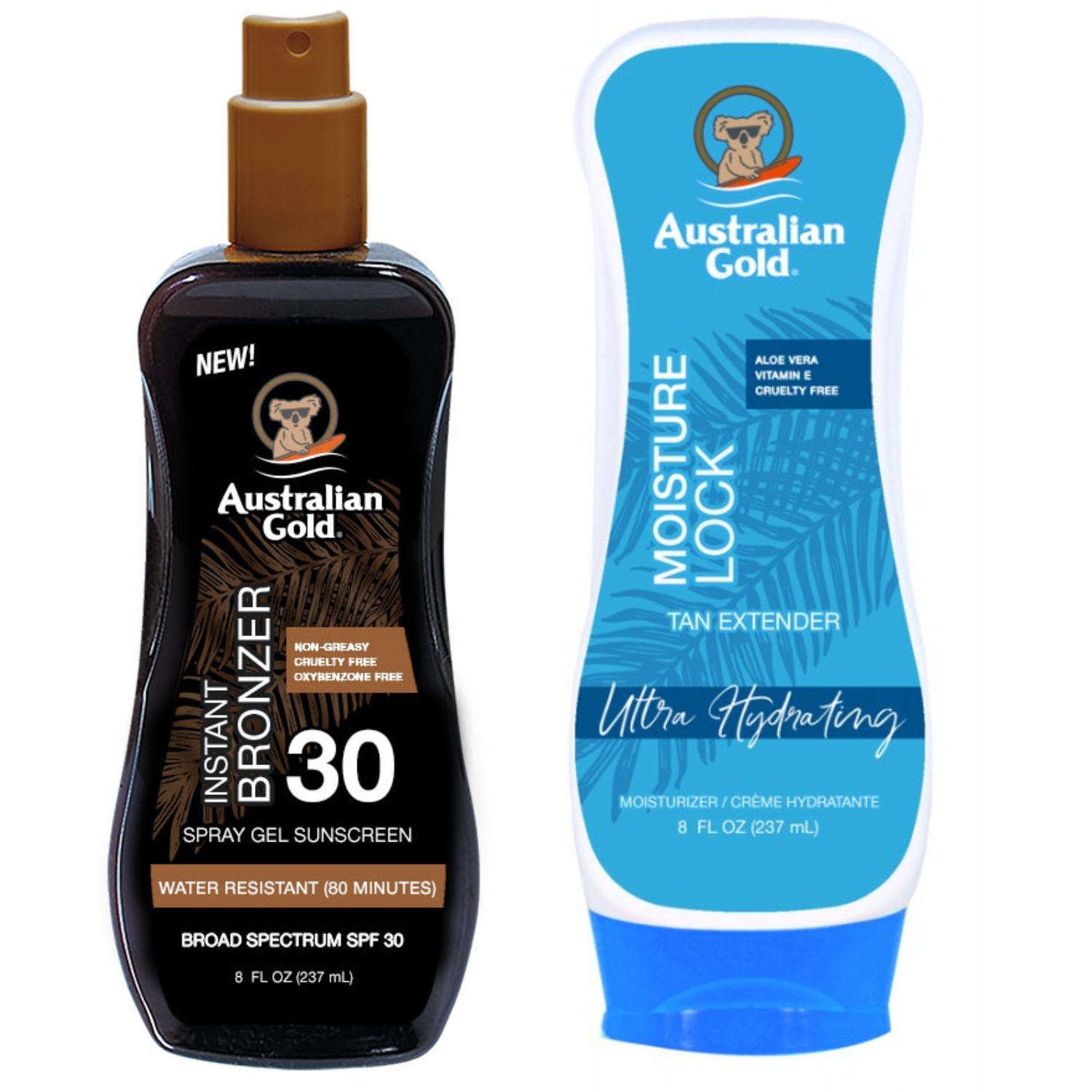 AUSTRALIAN GOLD SPRAY ŻEL SPF30+BALSAM PO OPALANIU