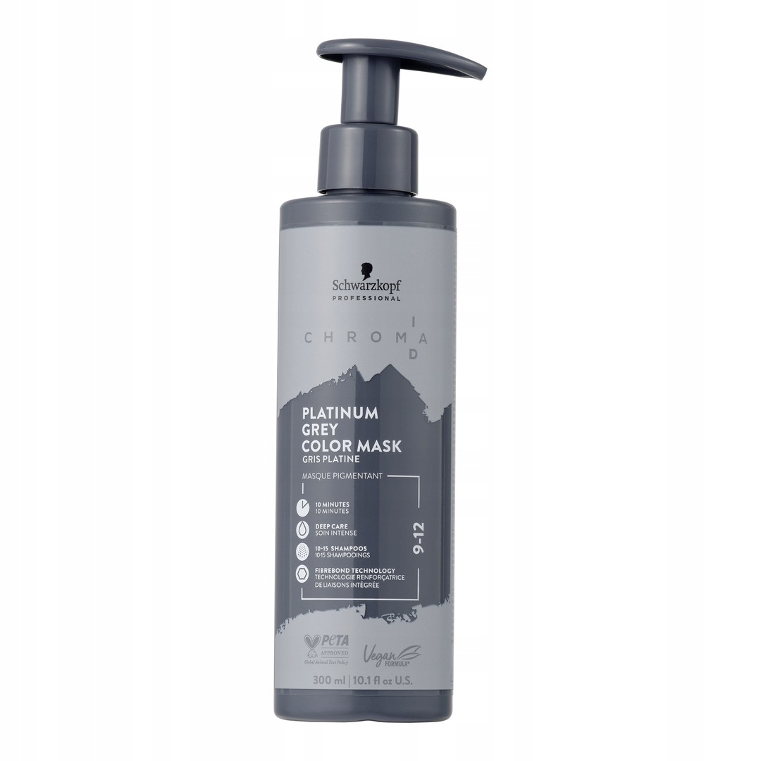 Schwarzkopf Chroma Id Bonding Maska na vlasy 9-12 Platinová Šedá 300 ml