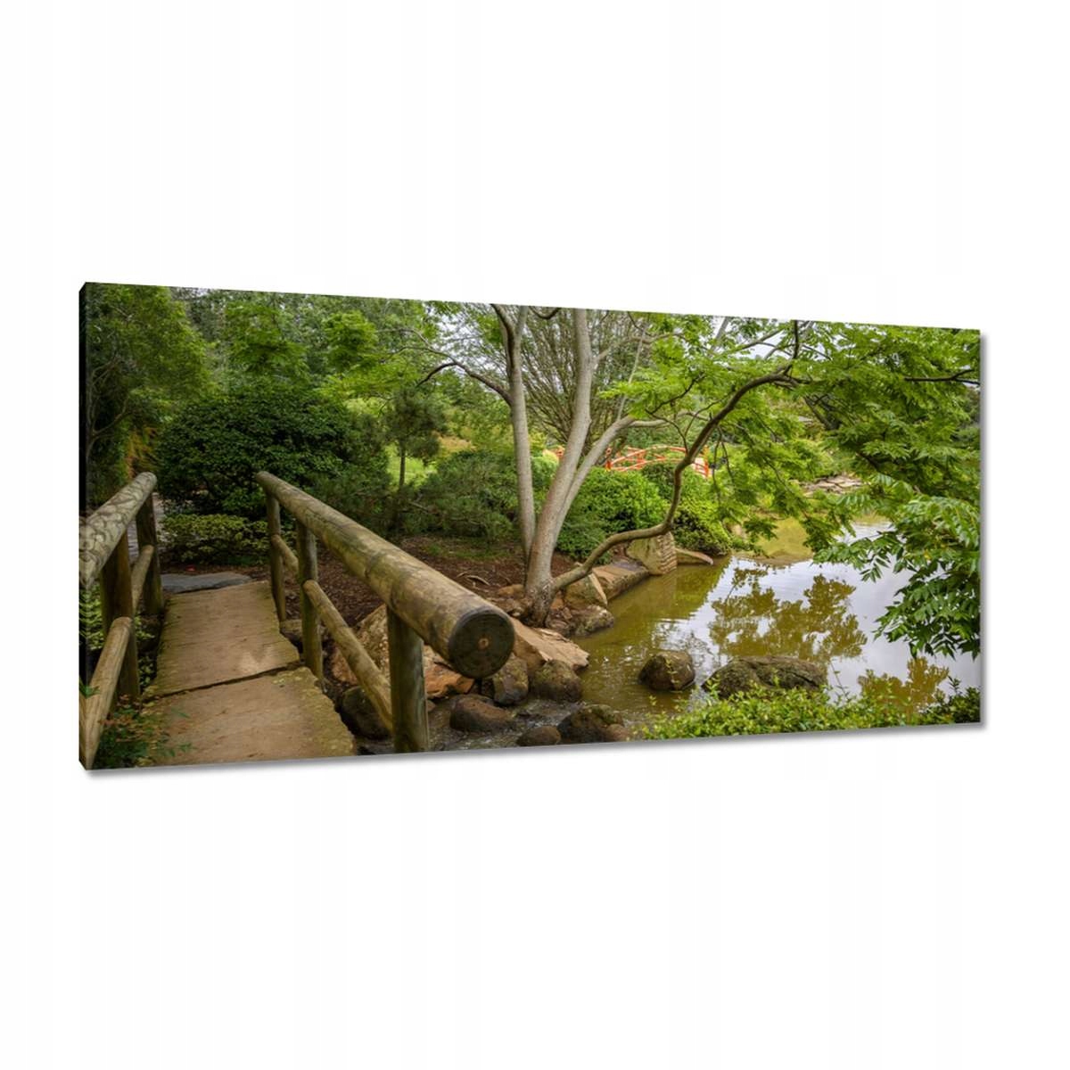 Obrazy 115x55 Japonská zahrada Japonsko