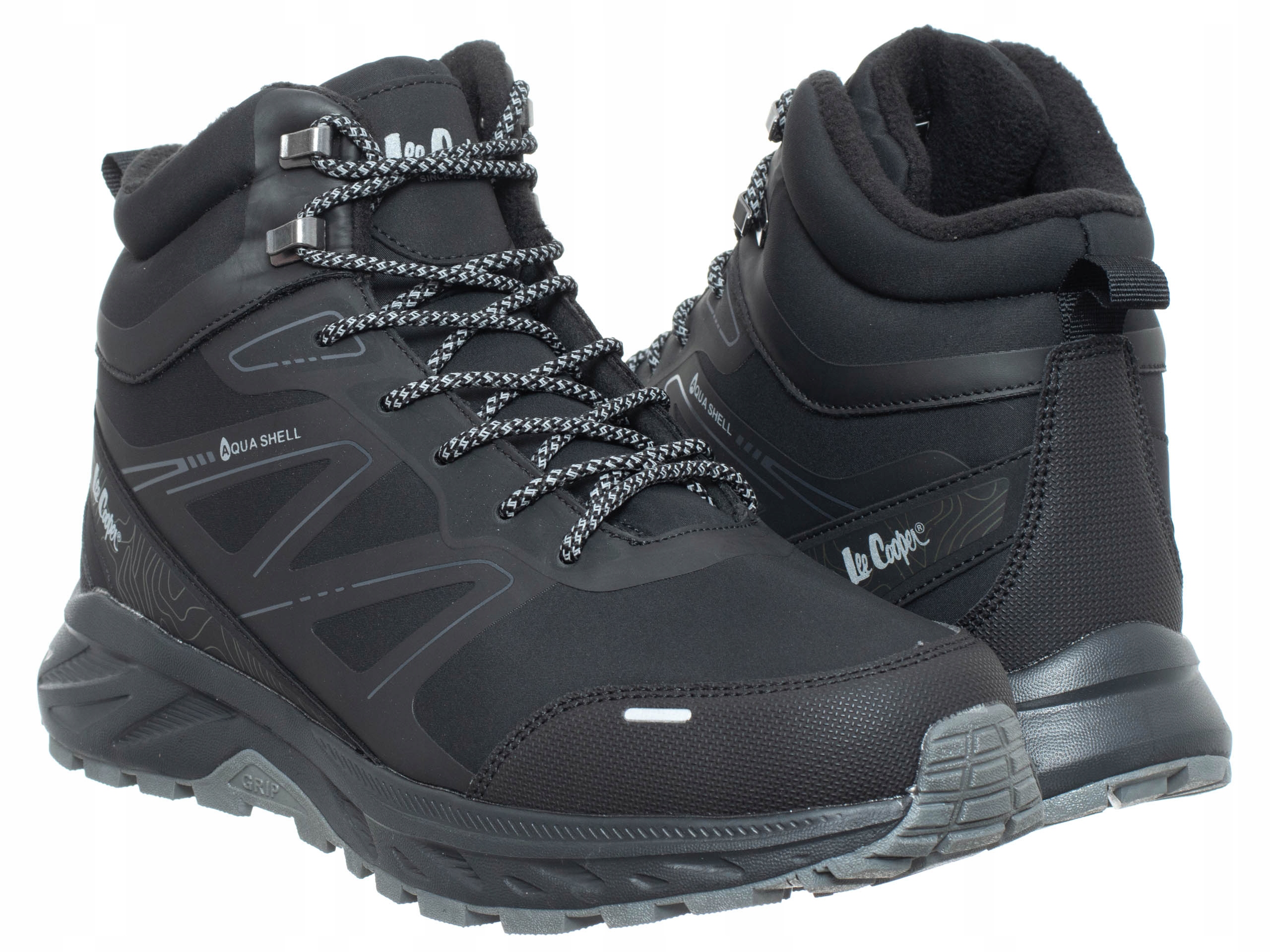 Lee Cooper Pánské Boty LCJ-25-01-3711M trekové nepromokavé zateplené