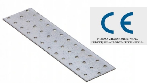 

Płytka perforowana, łącznik płaski 60x240x2,0 1szt