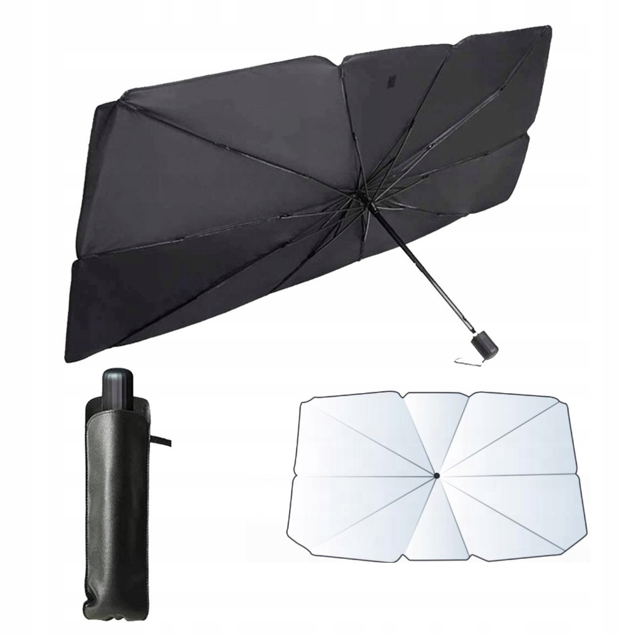 PARASOL NA PRZEDNIĄ SZYBĘ OSŁONA PRZECIWSŁONECZNA DO SAMOCHODU