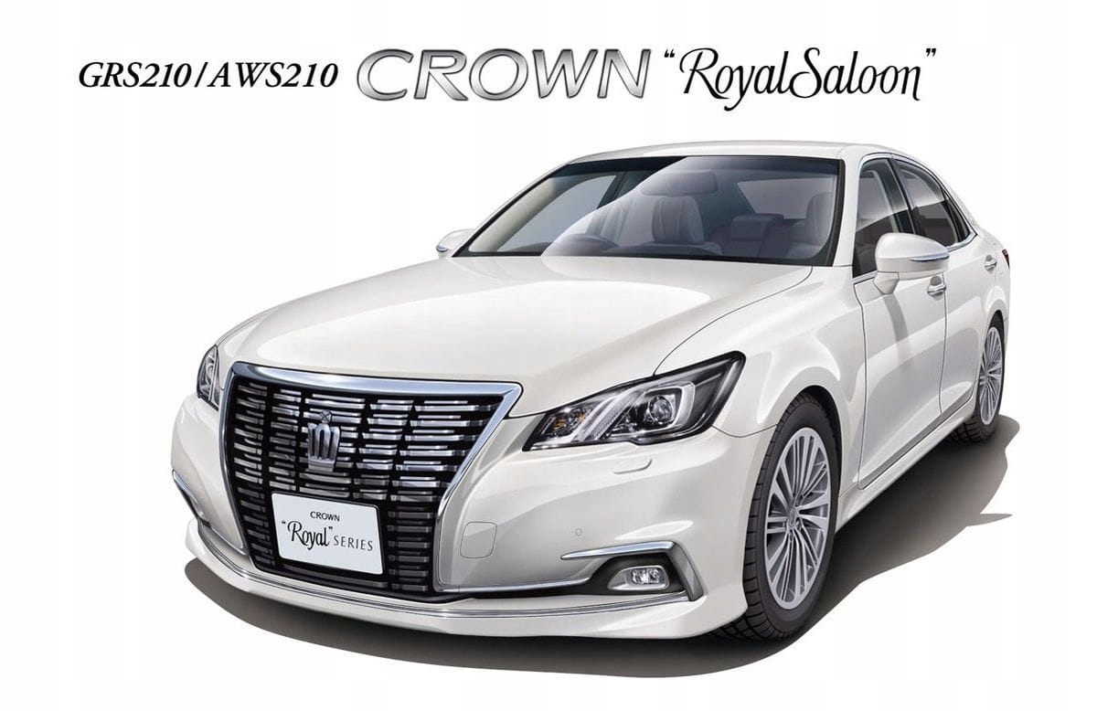 Toyota Crown "RoyalSaloon" GRS210/AWS210 1:24 Aoshima 05080